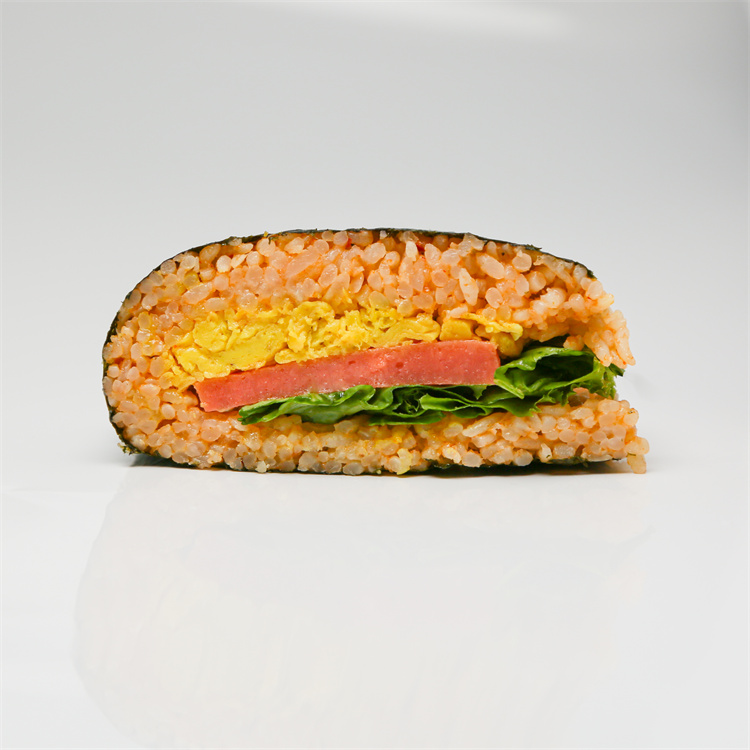 鸡蛋火腿饭团