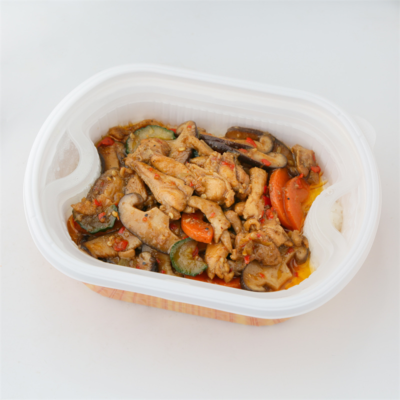 耗油菌菇鸡肉米饭