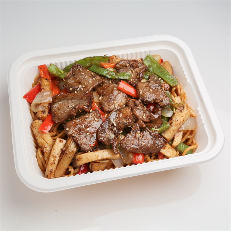 牛肉杏鲍菇焖面